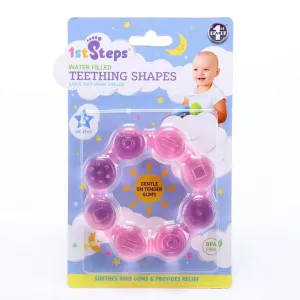 1st Steps Water Filled Teether, 1 pk, 2 Asstd Colours