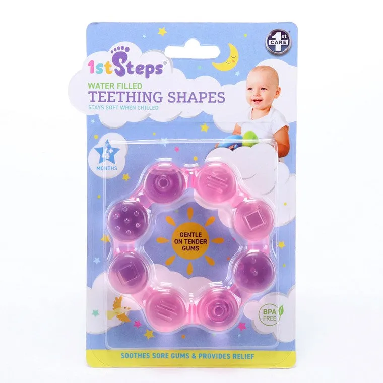 1st Steps Water Filled Teether, 1 pk, 2 Asstd Colours