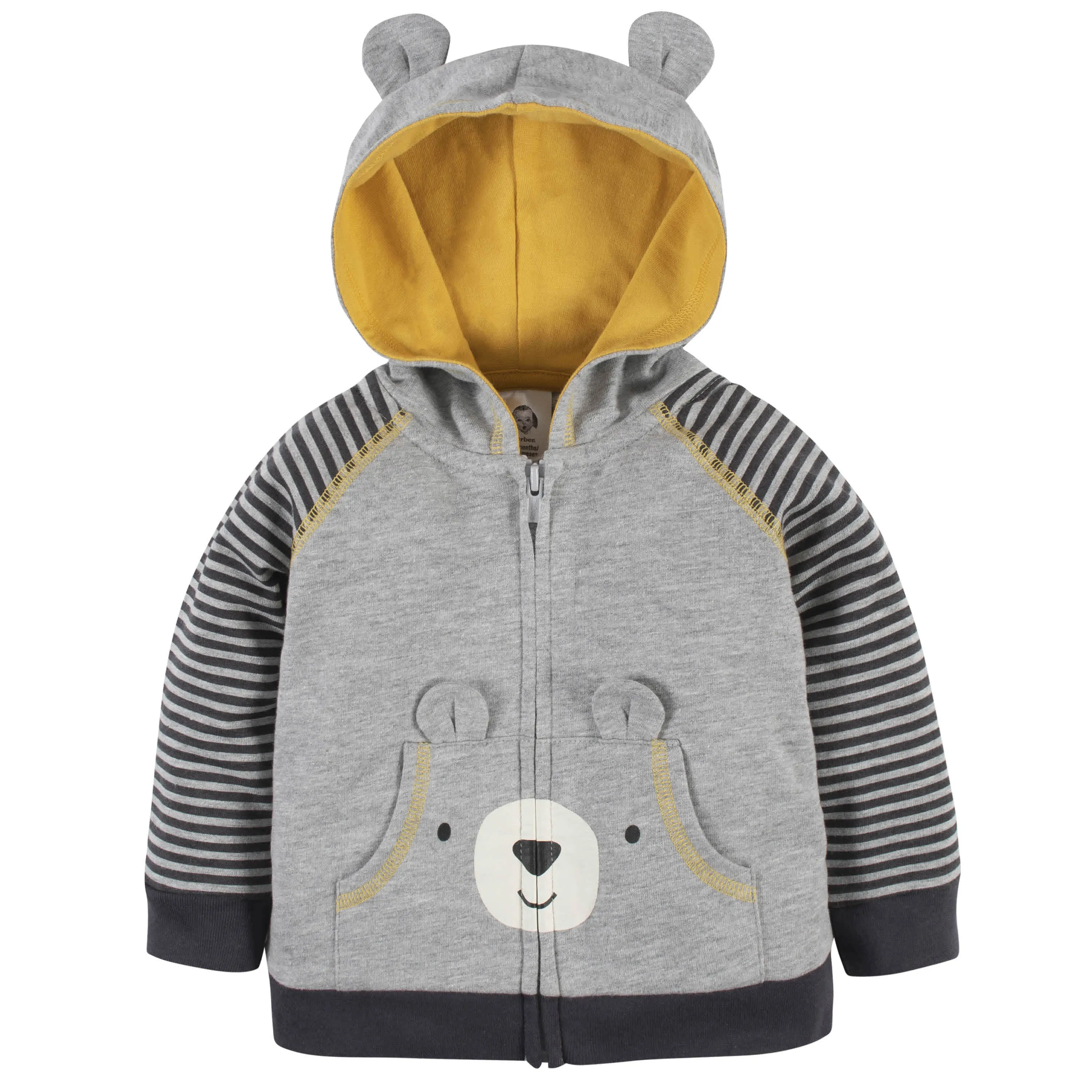 2-Piece Baby & Toddler Boys Beary Cute Hoodie & Active Pant Set