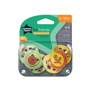 2-PK Pacifiers Tommee Tippee