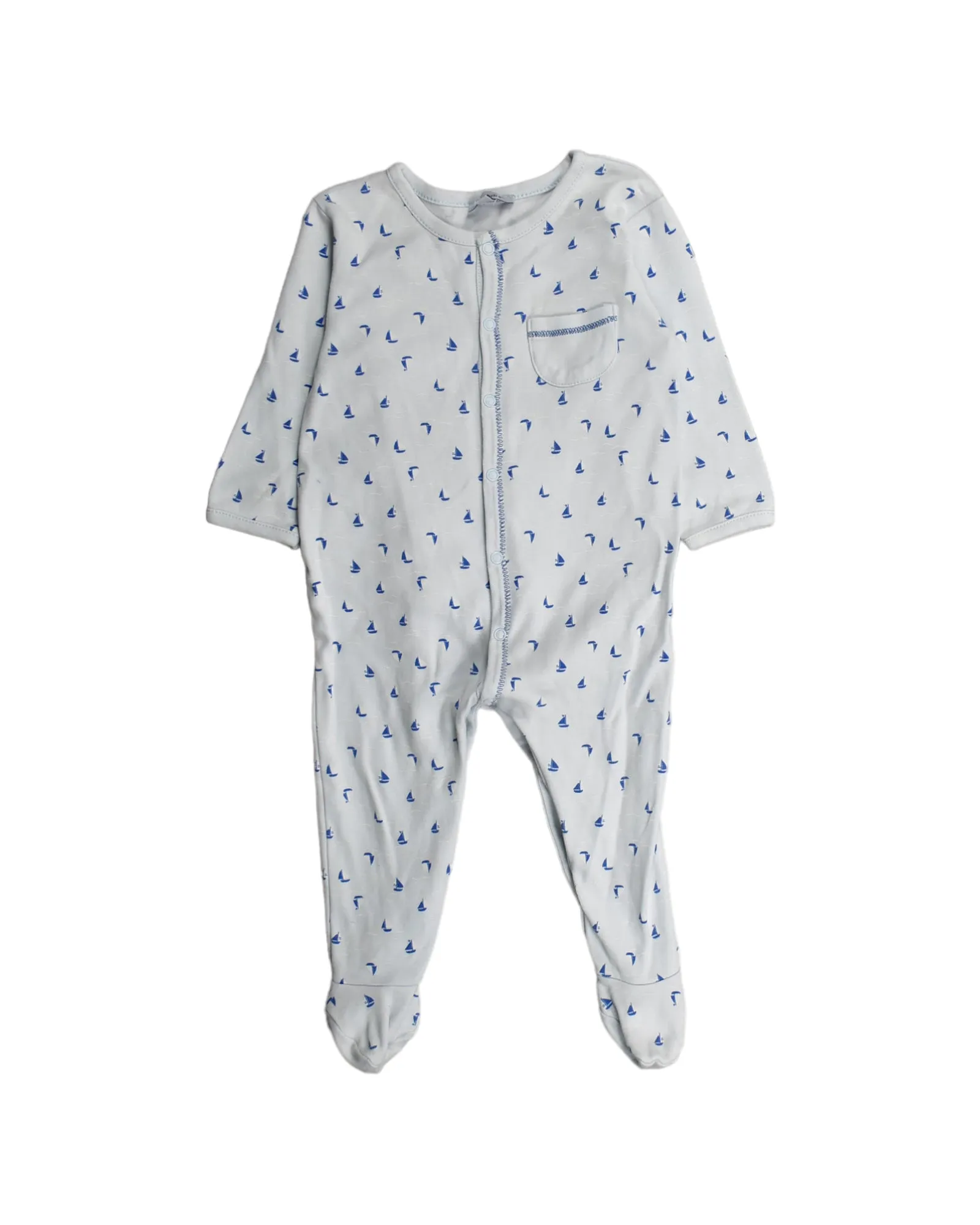 Absorba Long Sleeve Jumpsuit 12M