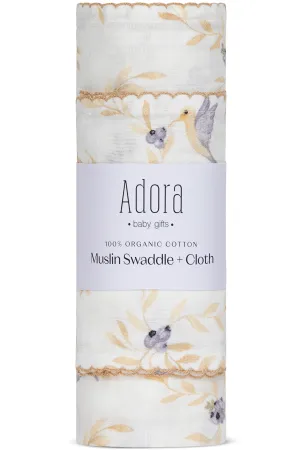 Adora Vine Boys Swaddle   Cloth