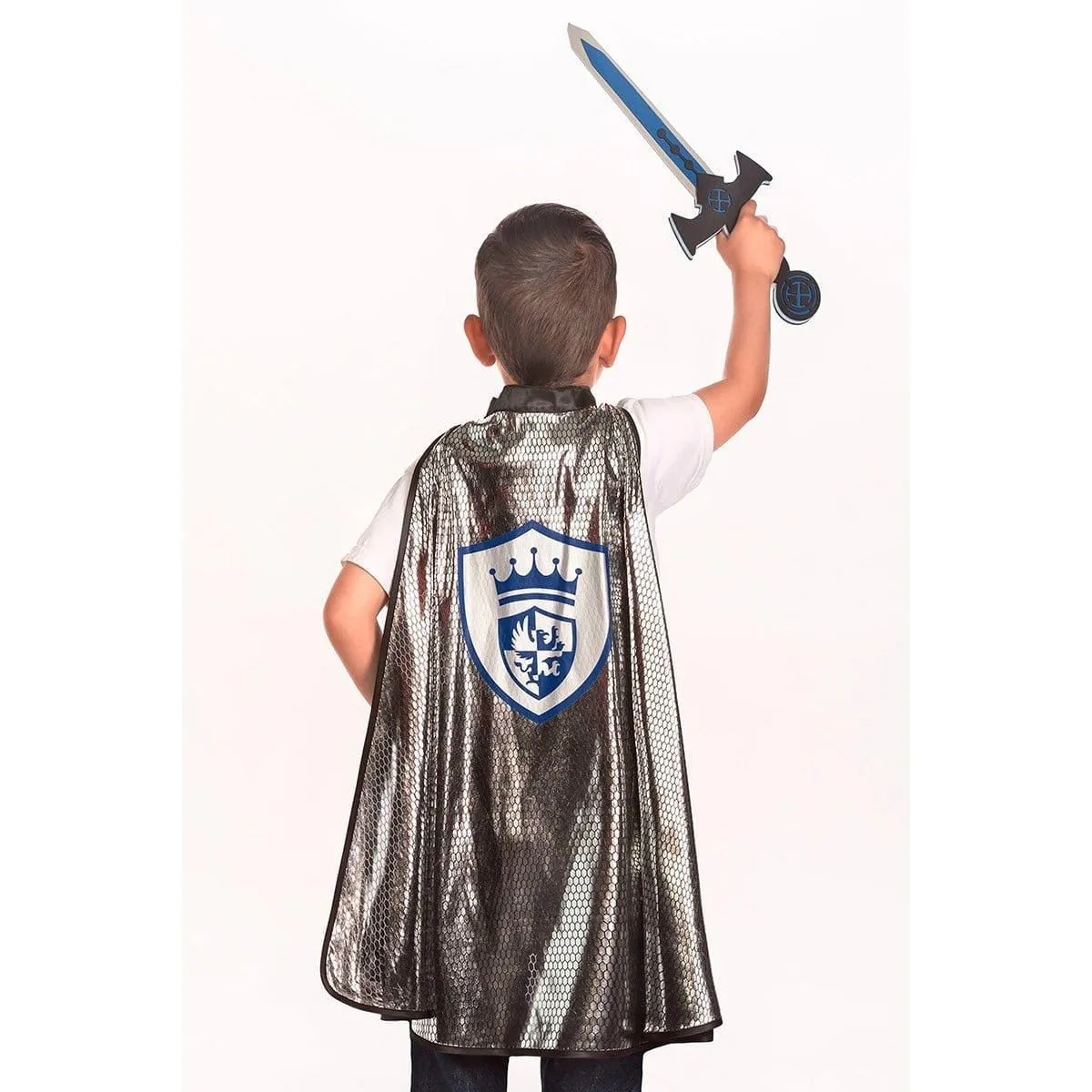 Adventure knight cape & sword set for boys