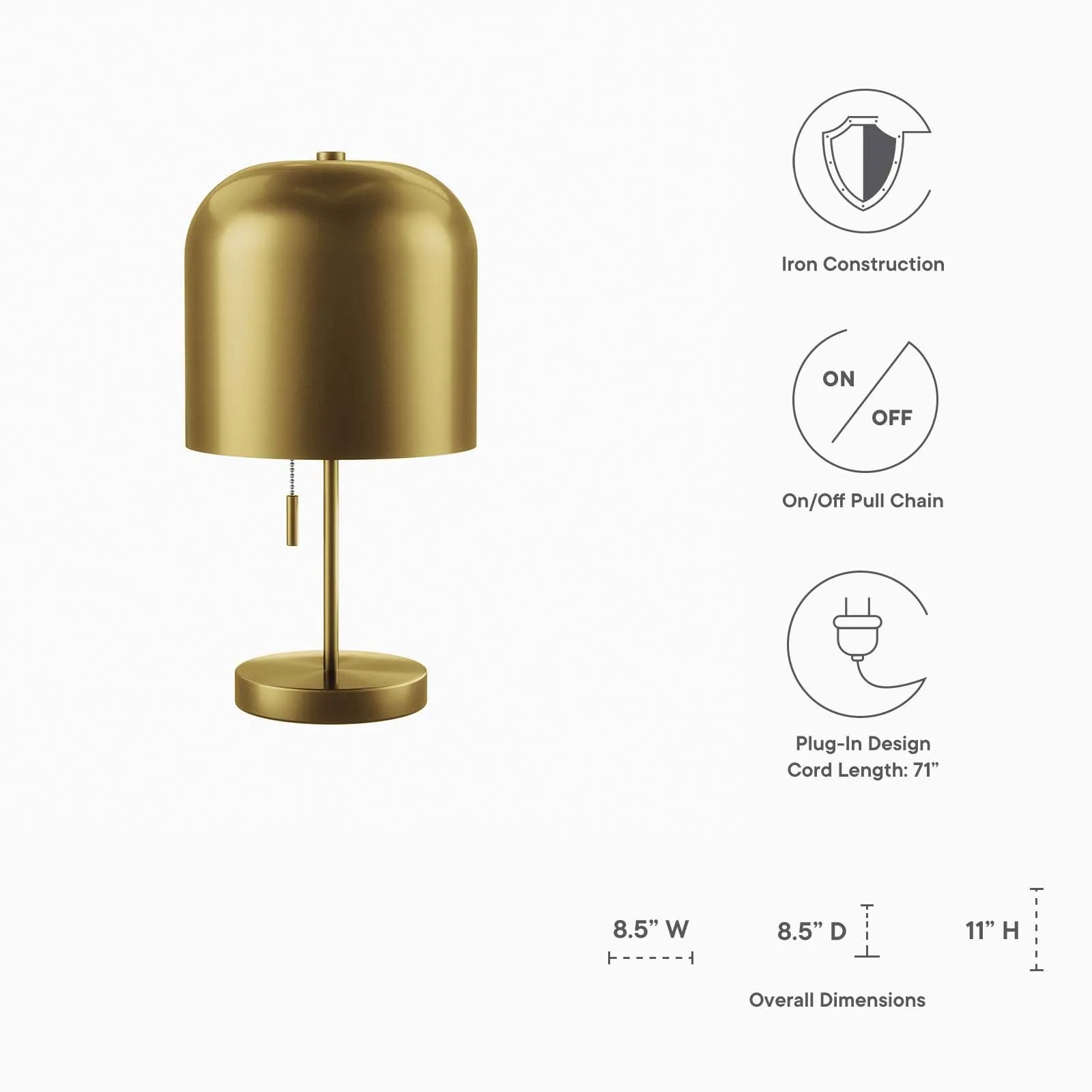 Avenue Table Lamp by Modway