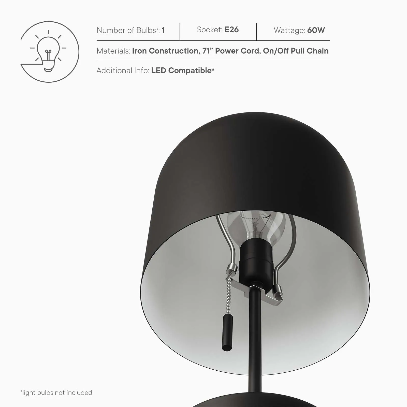 Avenue Table Lamp by Modway