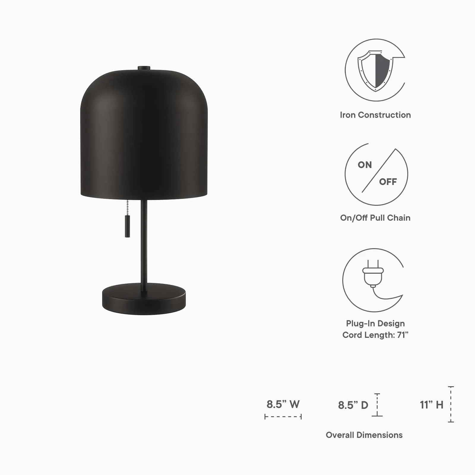 Avenue Table Lamp by Modway