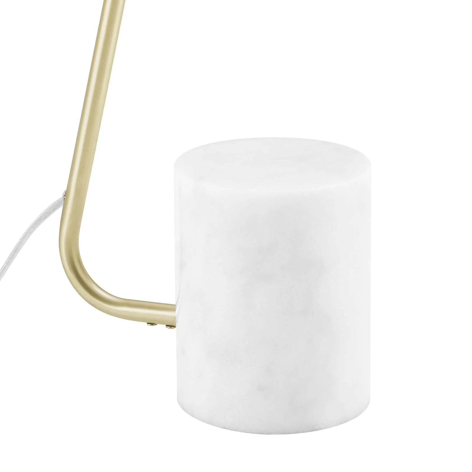 Ayla Marble Base Floor Lamp by Modway