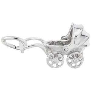 Baby Carriage Charm