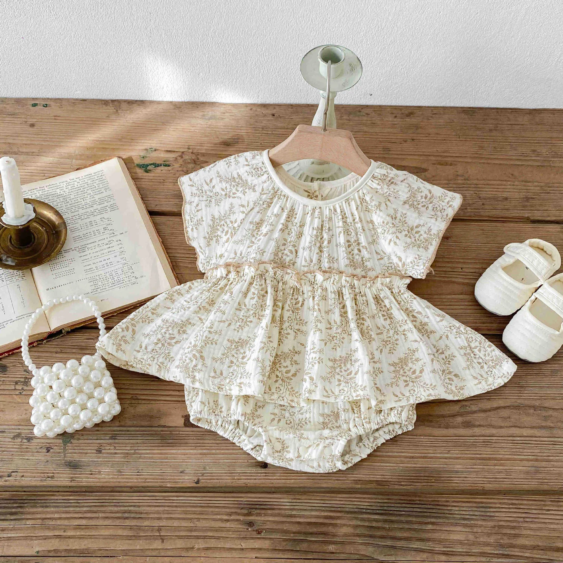 Baby Cotton Linen Romper