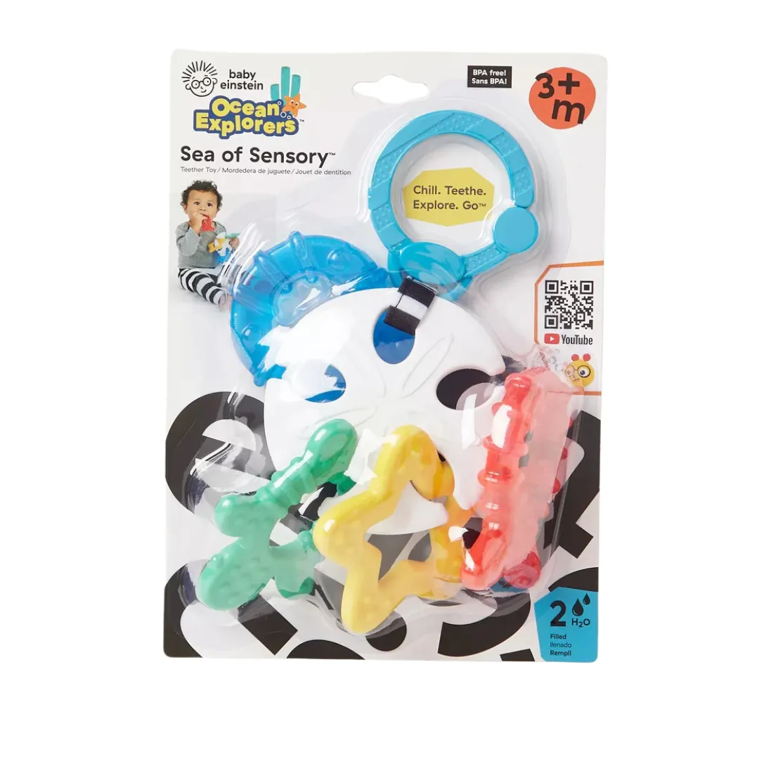 Baby Einstein Sea of Sensory Teether Toy (3m )