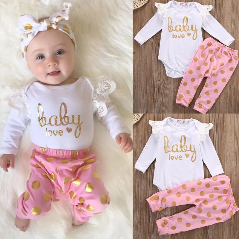 Baby Love 3 PC Layette