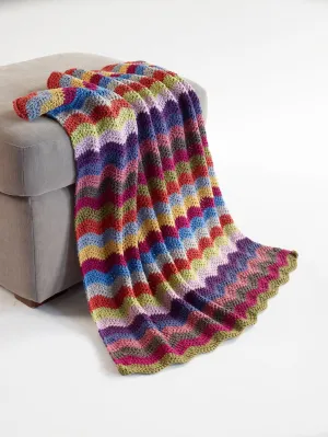 Baby Ripple Afghan Pattern (Crochet) - Version 2