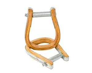 Beastmaster Wood Youth Saddle Bronc Stirrups