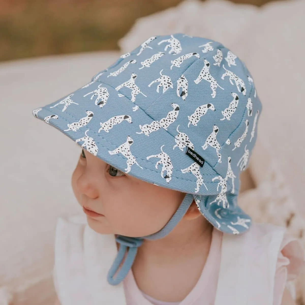 Bedhead Legionnaire Hat with Strap - Limited Edition - Dalmatian