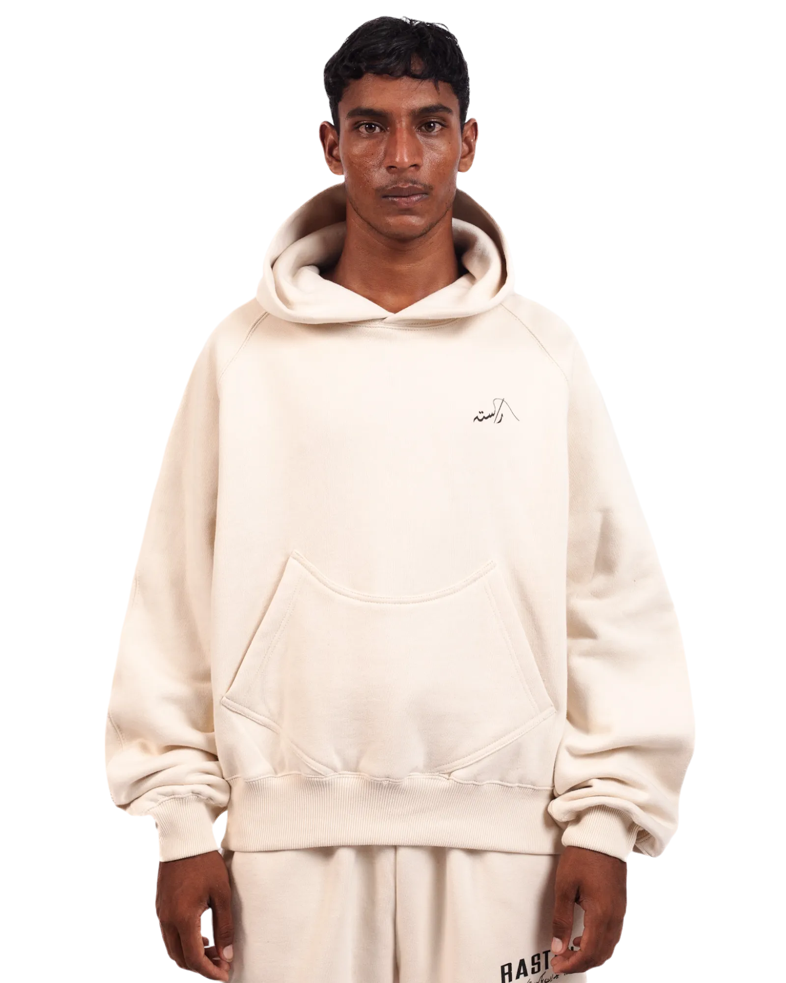 BEIGE MADE IN PAK HOODIE (v3)