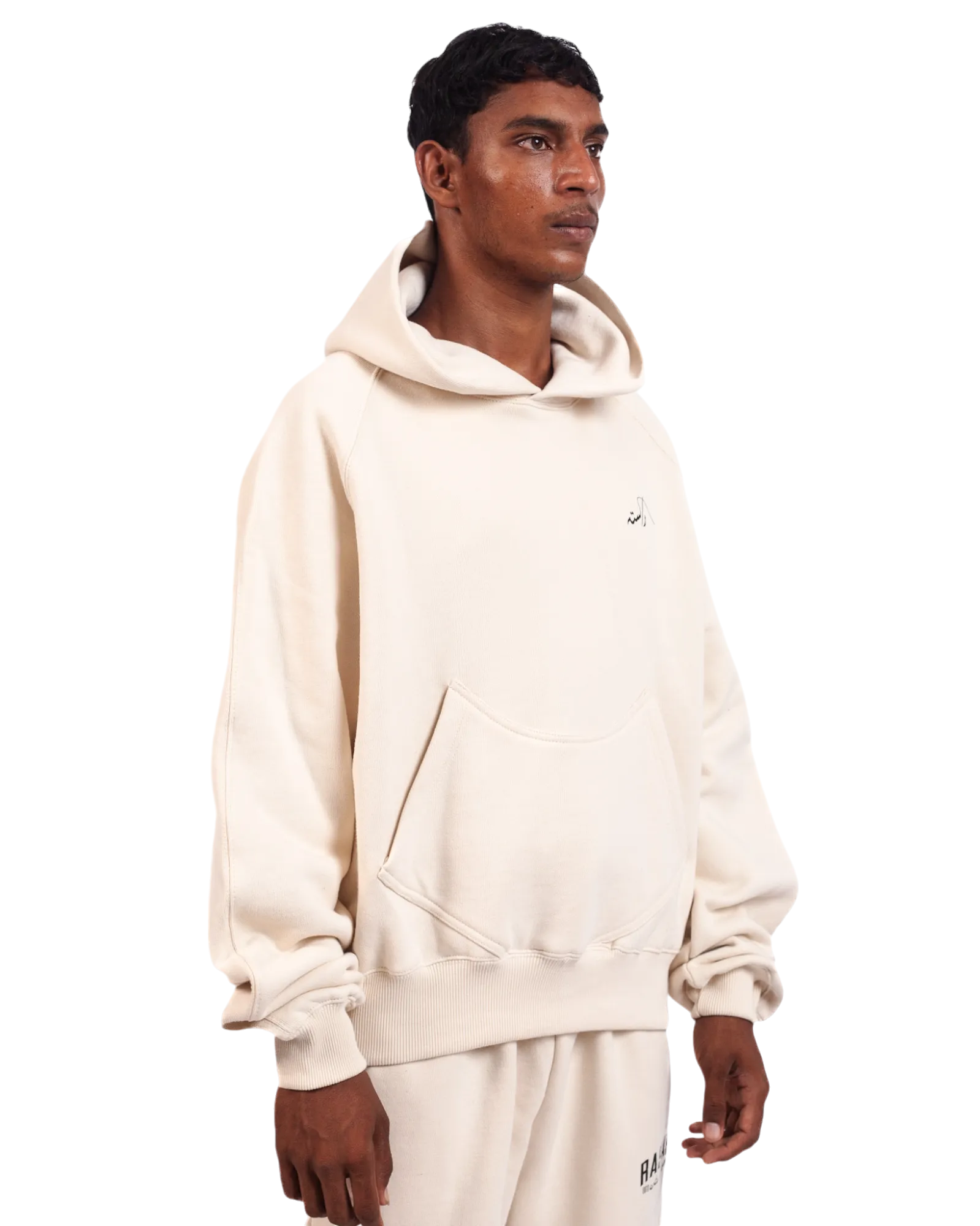 BEIGE MADE IN PAK HOODIE (v3)