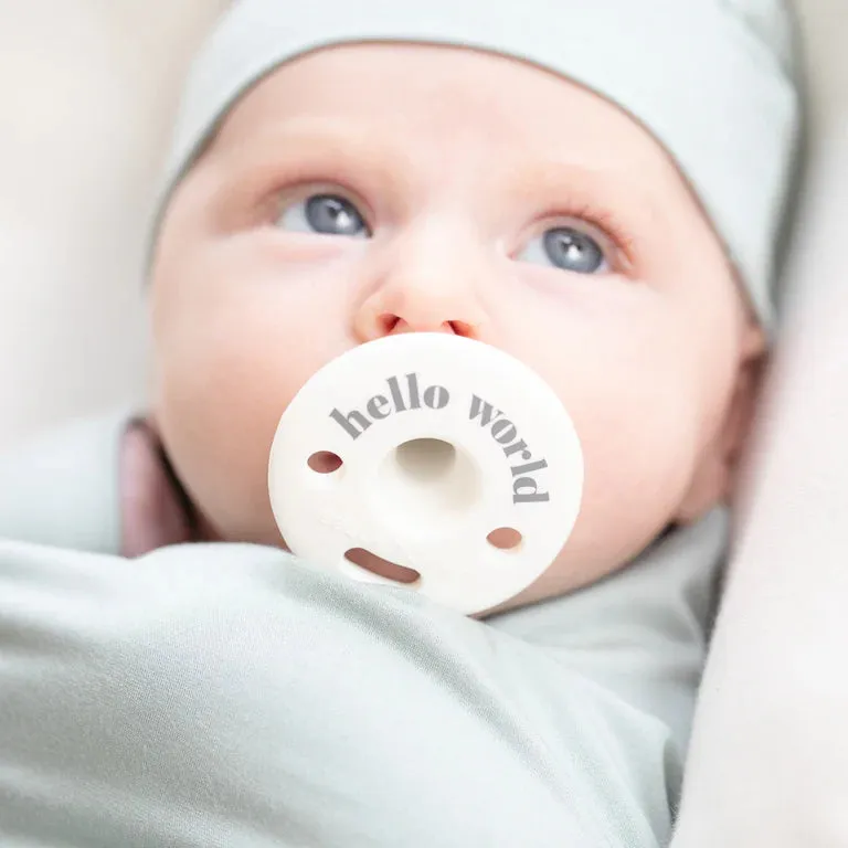 Bella Tunno Hello World Pacifier