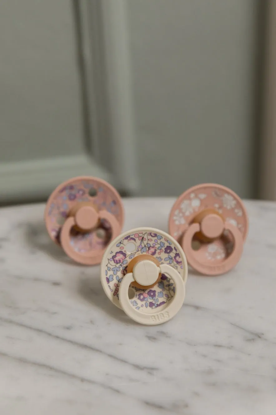 BIBS x LIBERTY Capel/Blush 2 Pack Pacifier