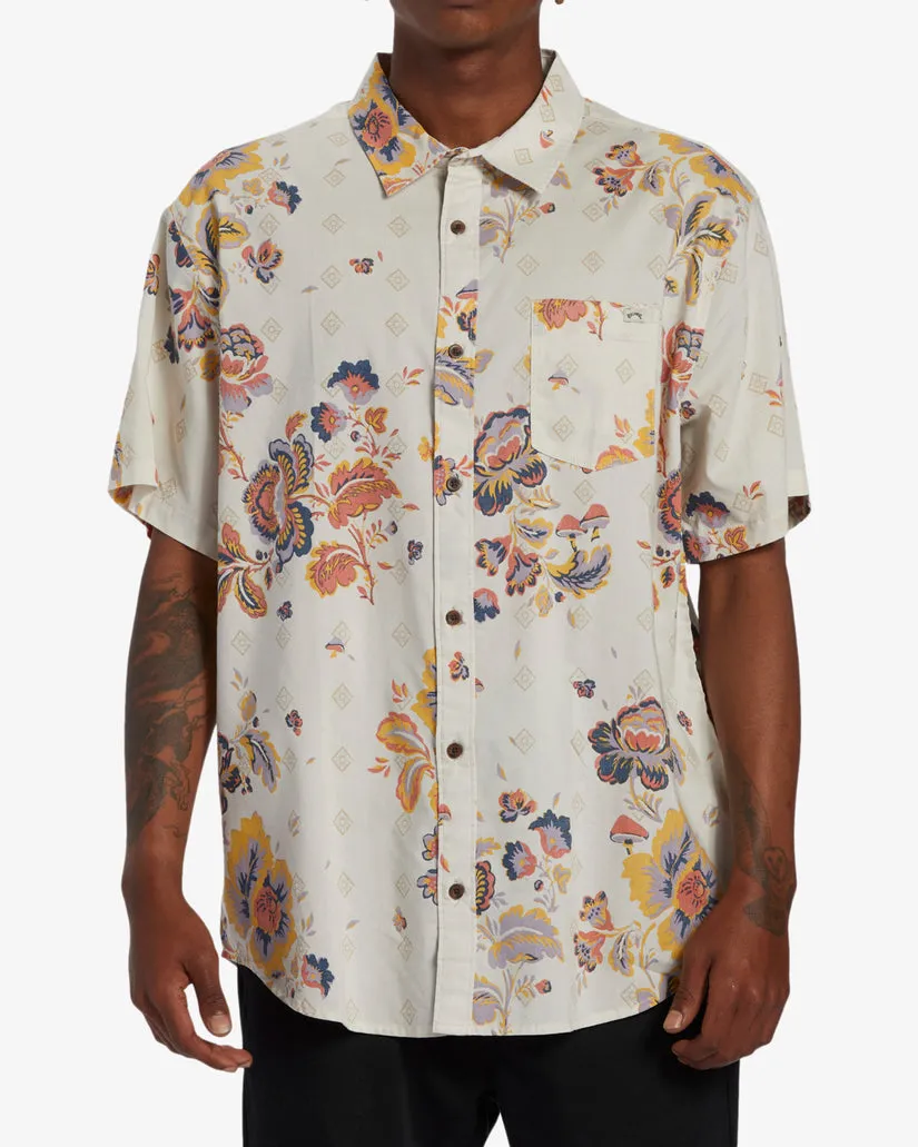 Billabong Sundays Short Sleeve Shirt - Taupe