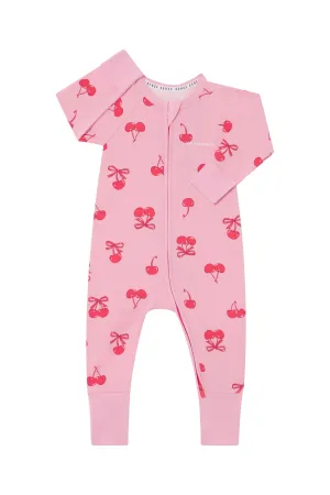 Bonds Zip Wondersuit - Cherrys Bliss Pink