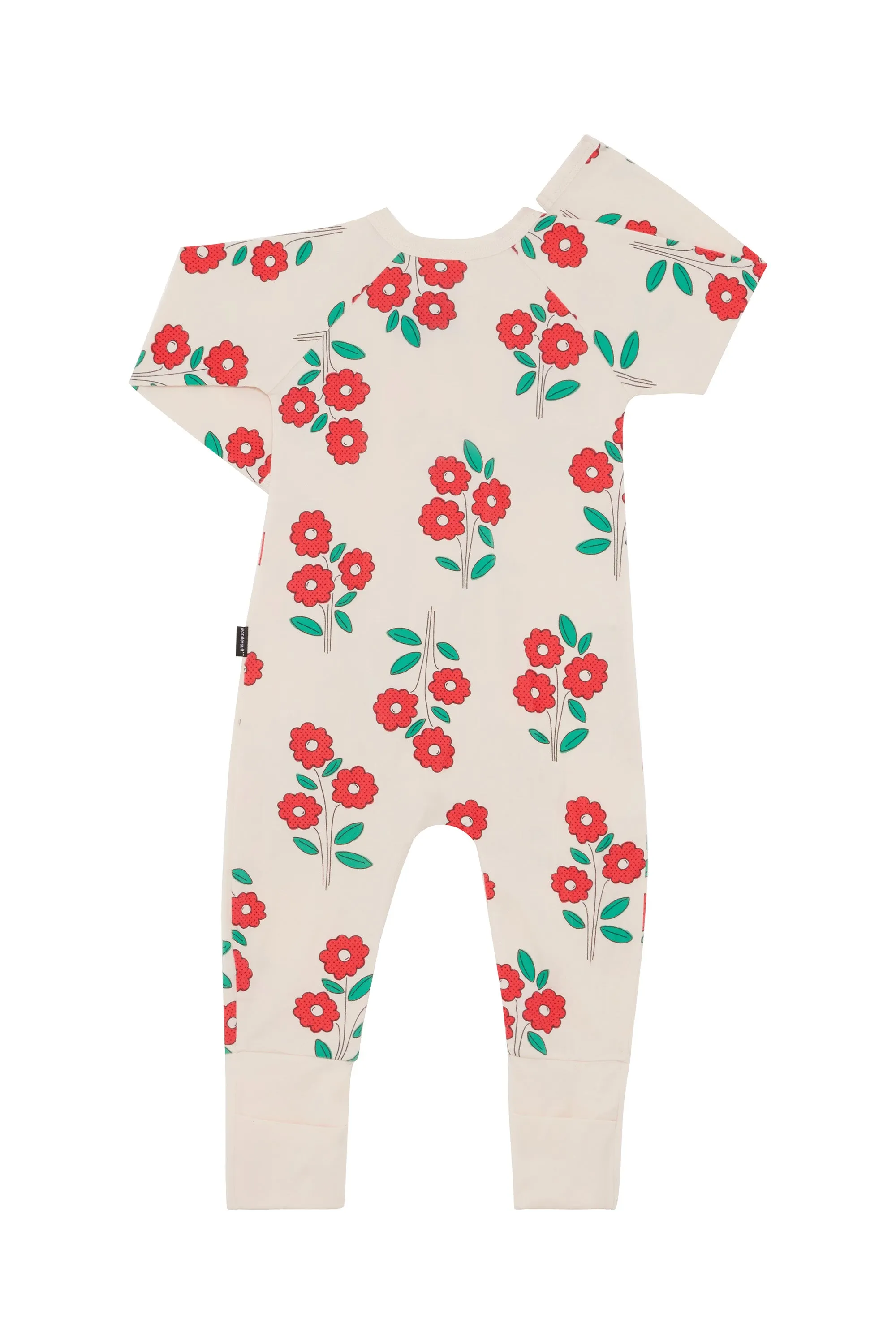 Bonds Zip Wondersuit - Garden Bouqet Poppy