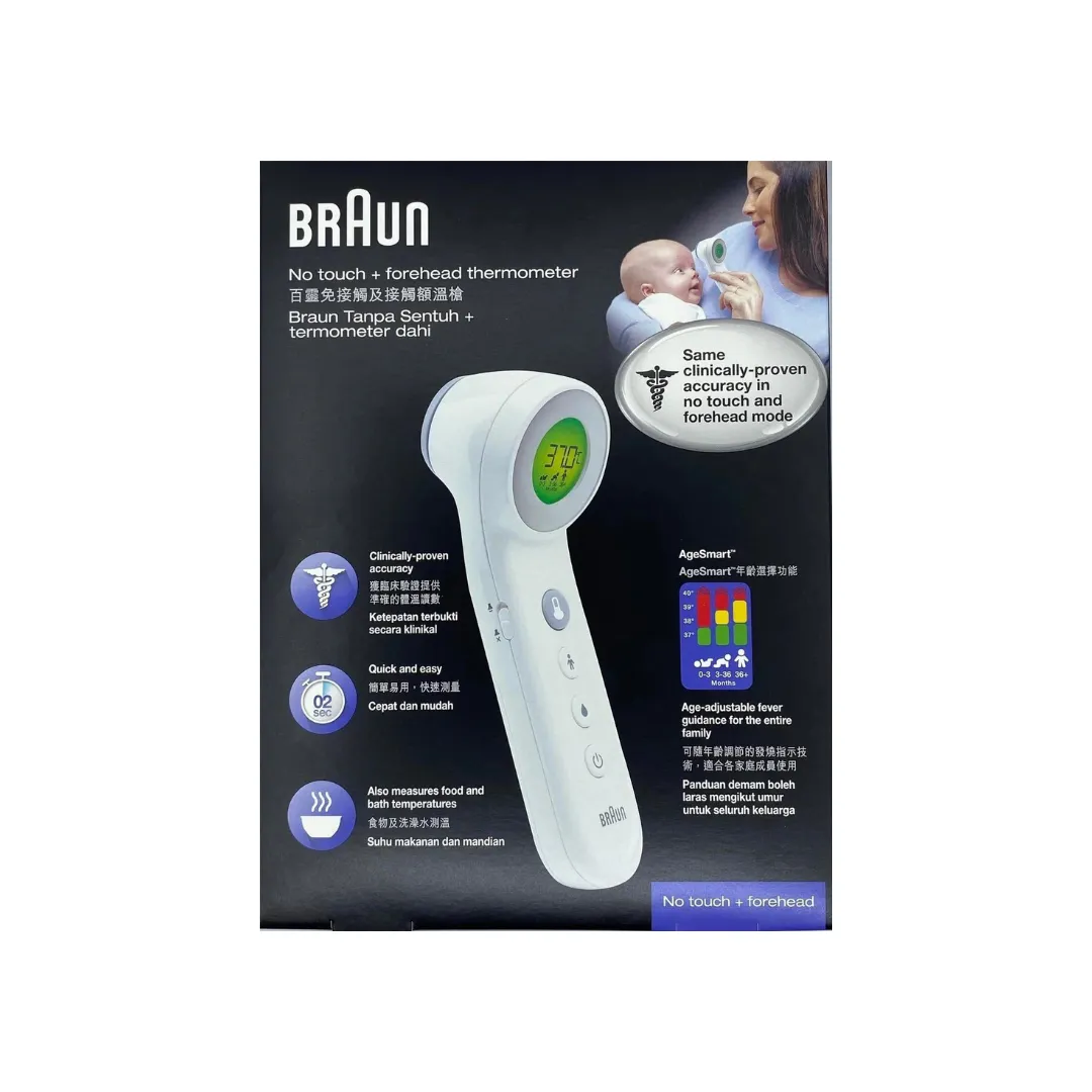 Braun No Touch   Forehead Thermometer BNT 400