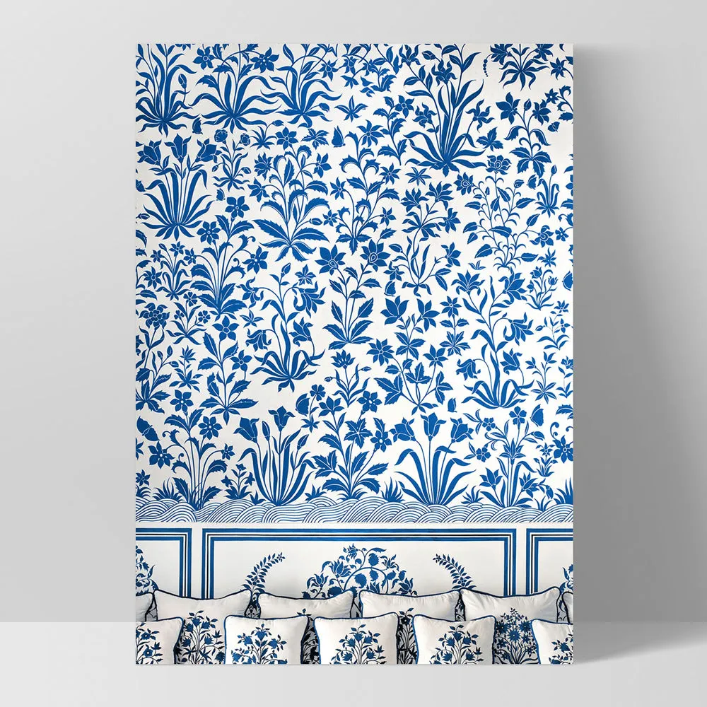 Brunch in Blue - Art Print