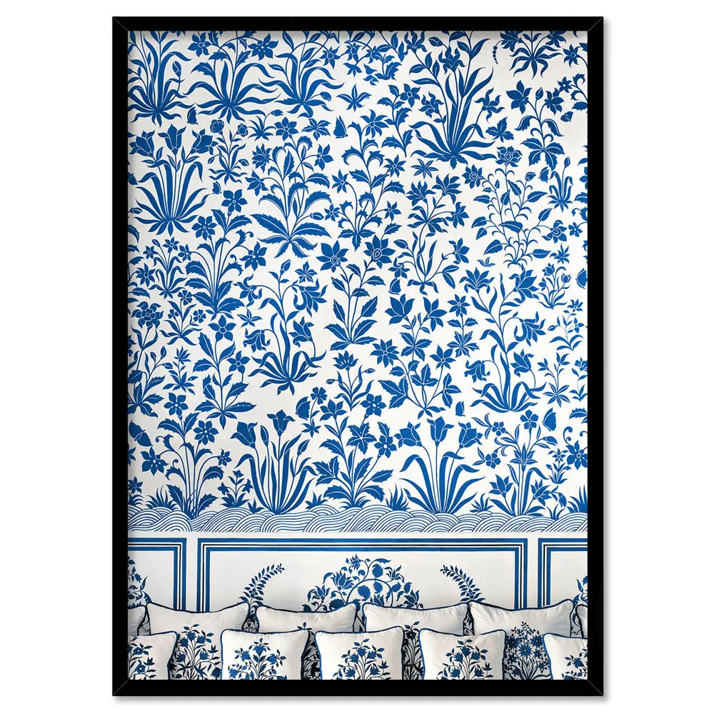 Brunch in Blue - Art Print