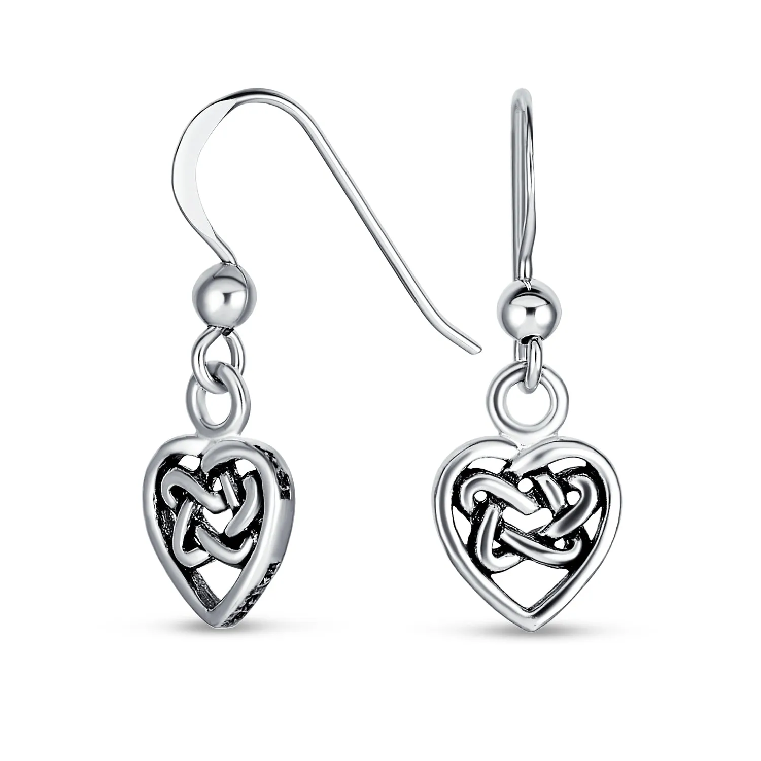 Celtic Triquetra Infinity Knot Butterfly Heart Earrings Pendant Necklace Lockets