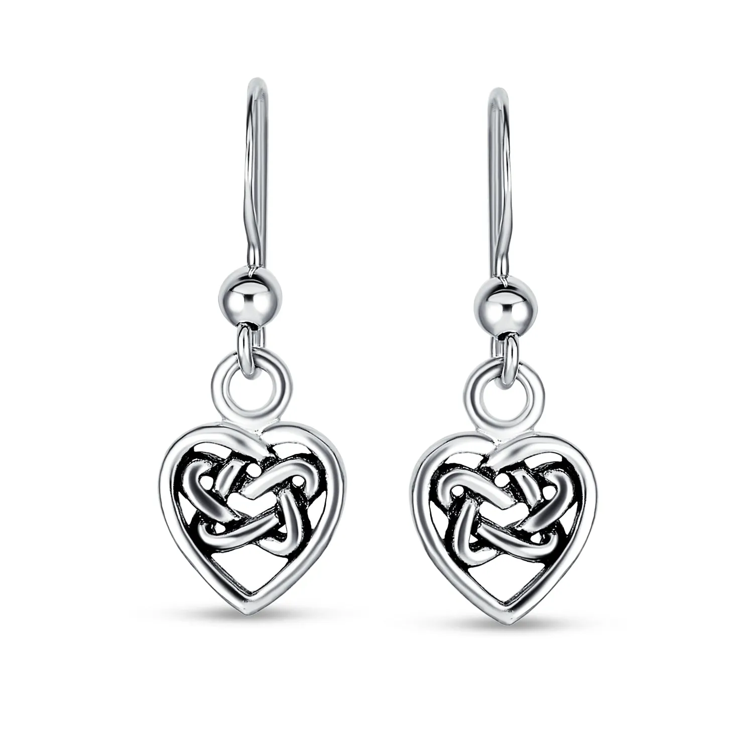 Celtic Triquetra Infinity Knot Butterfly Heart Earrings Pendant Necklace Lockets