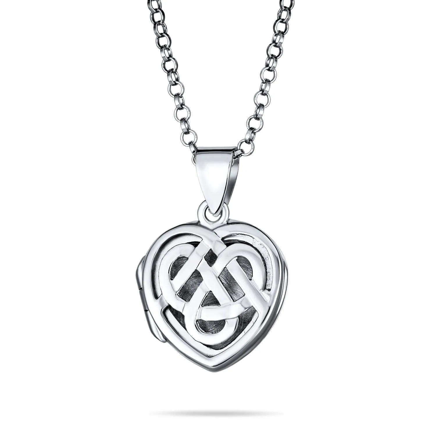 Celtic Triquetra Infinity Knot Butterfly Heart Earrings Pendant Necklace Lockets