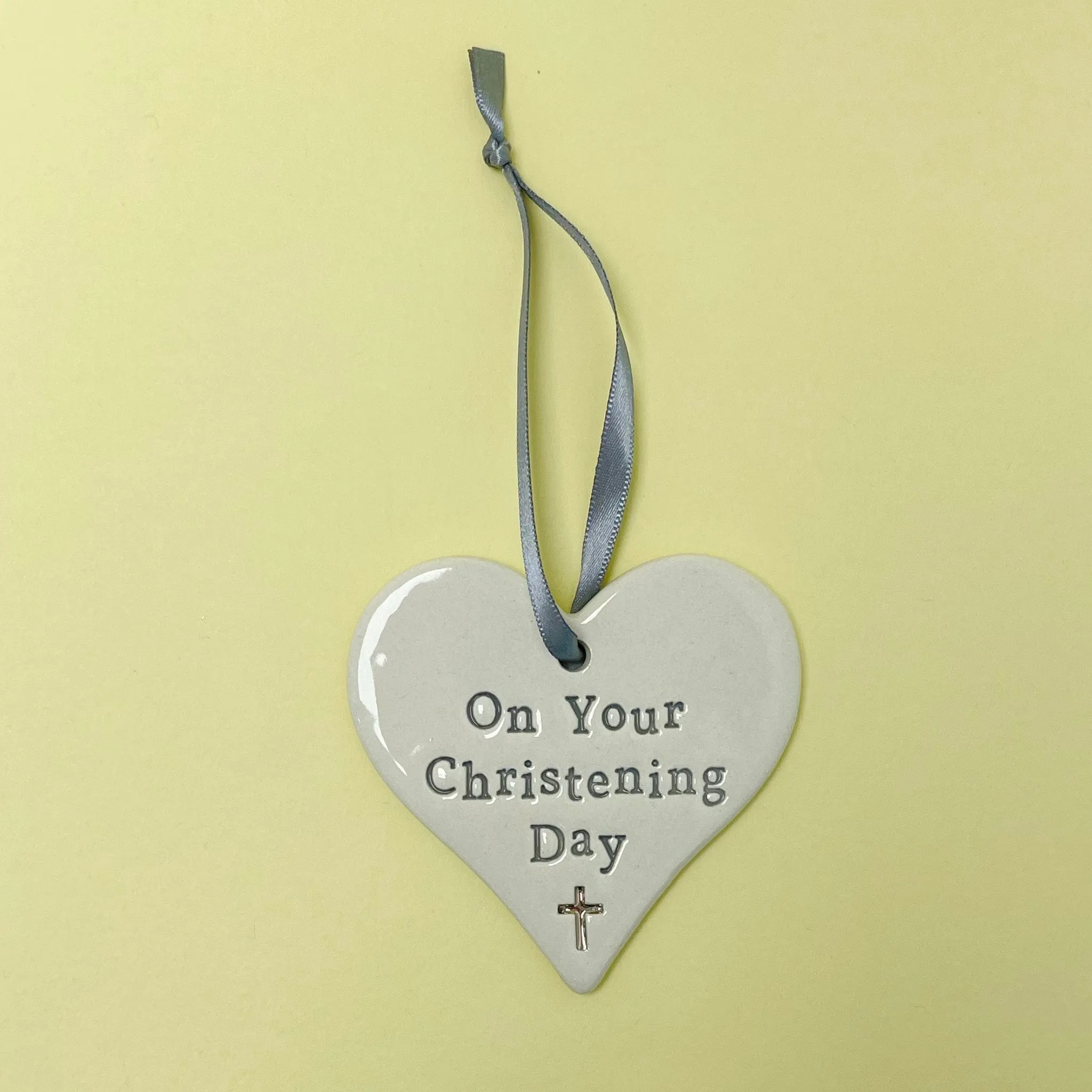 Ceramic hanging - On your Christening