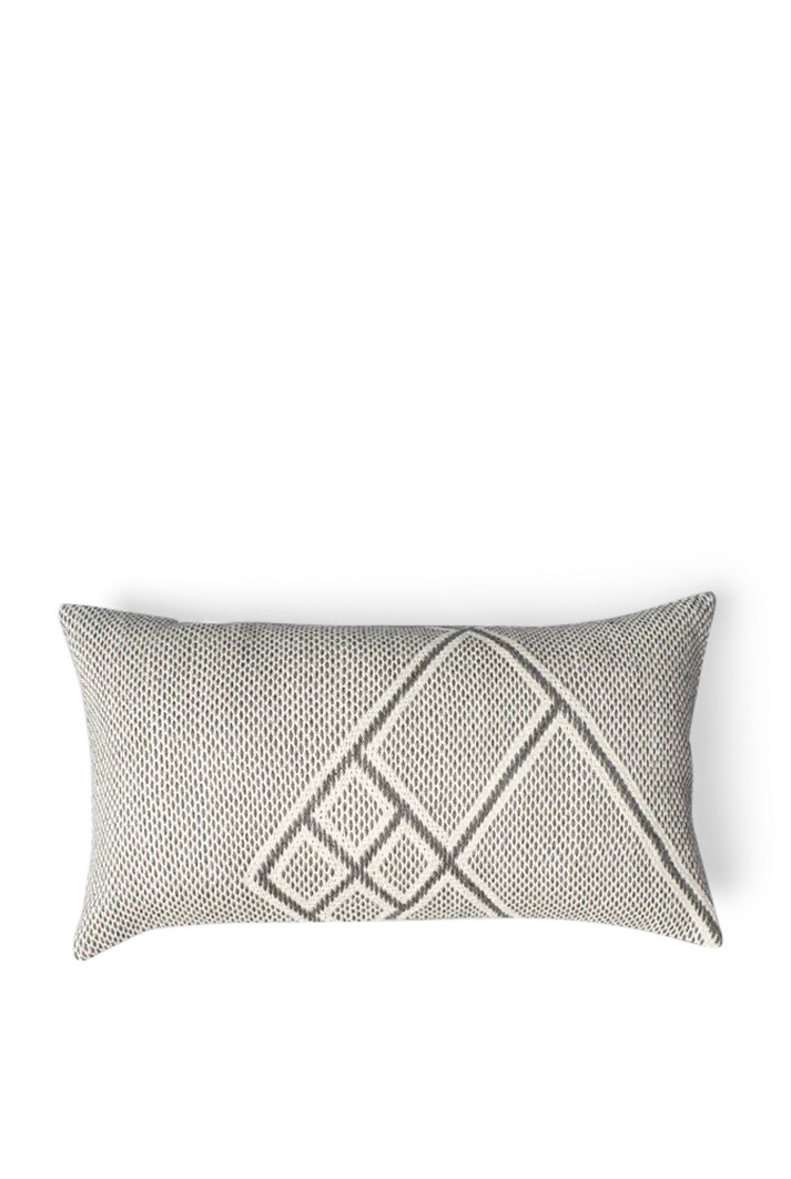 Che Lumbar Pillow in Light Grey