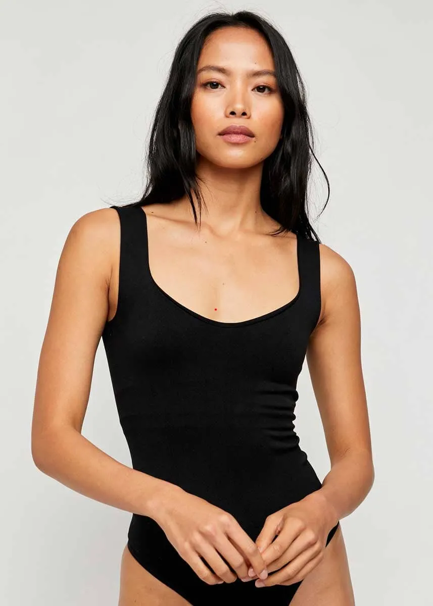 Clean Lines Bodysuit - Black