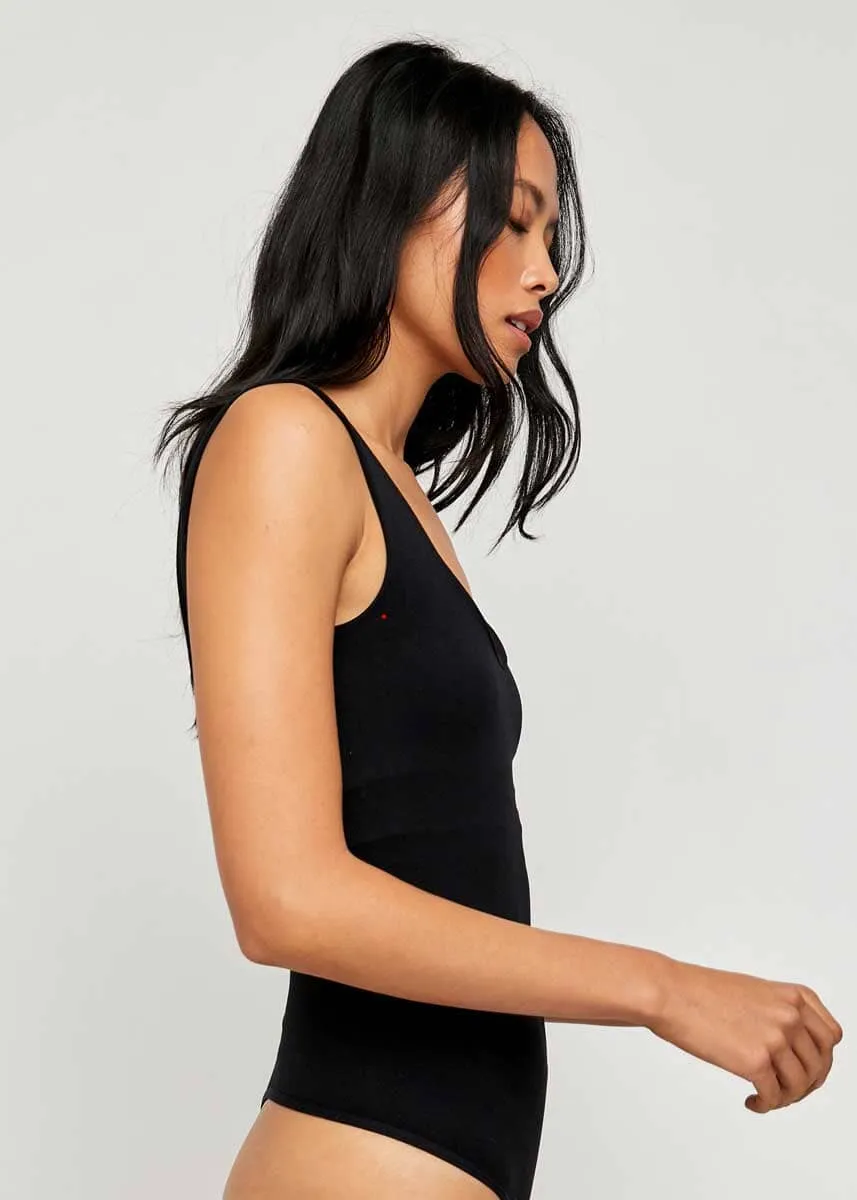 Clean Lines Bodysuit - Black