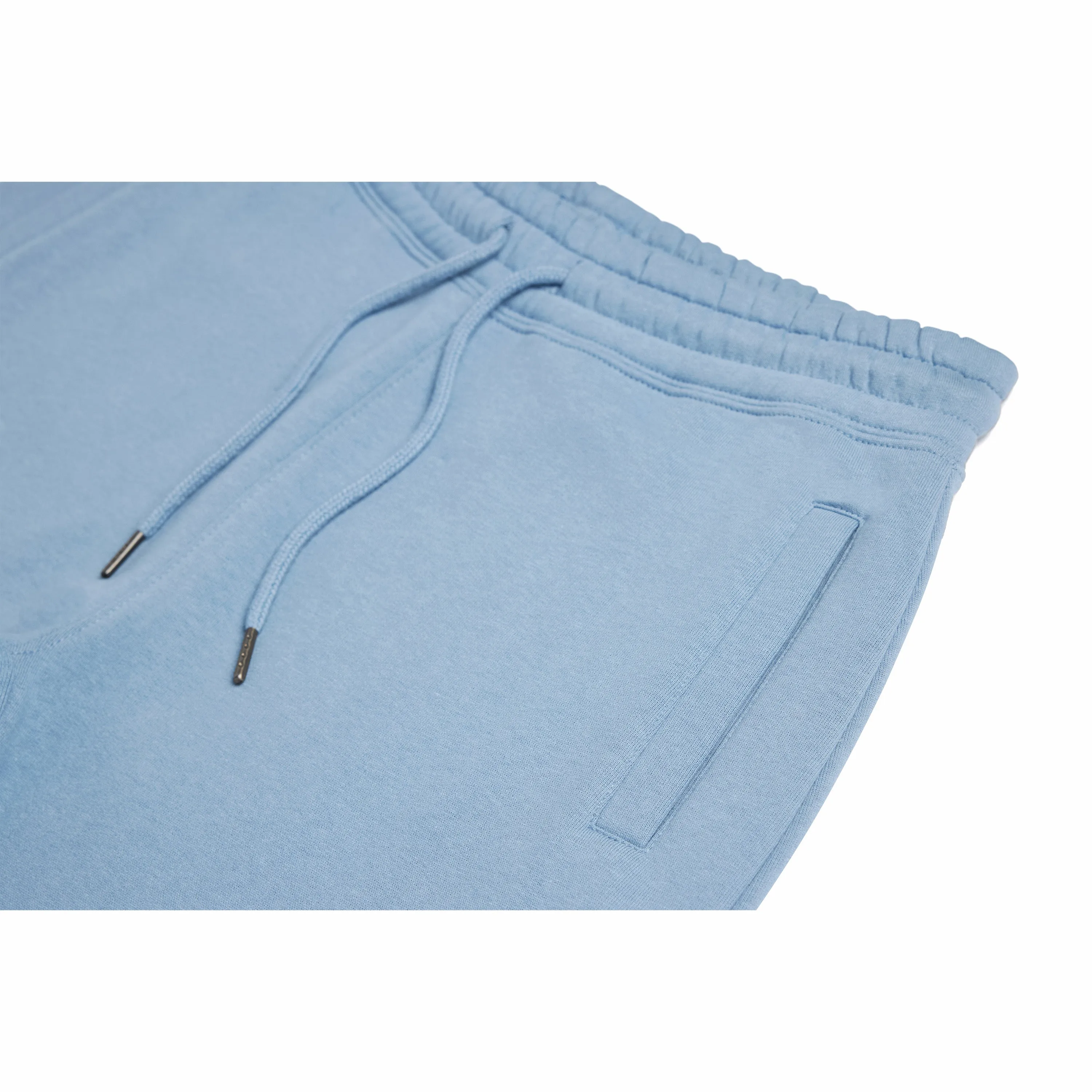 Cloudy Blue Organic Cotton Sweatshorts