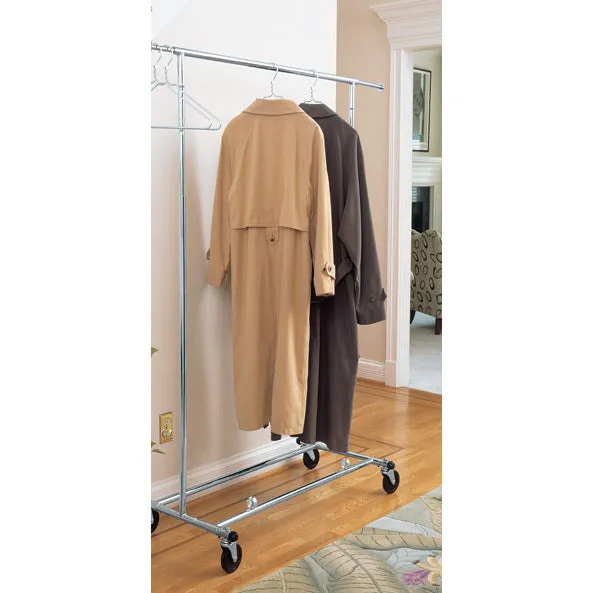 Commercial Chrome Garment Rack