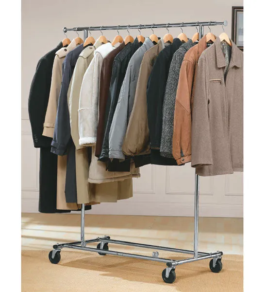 Commercial Chrome Garment Rack