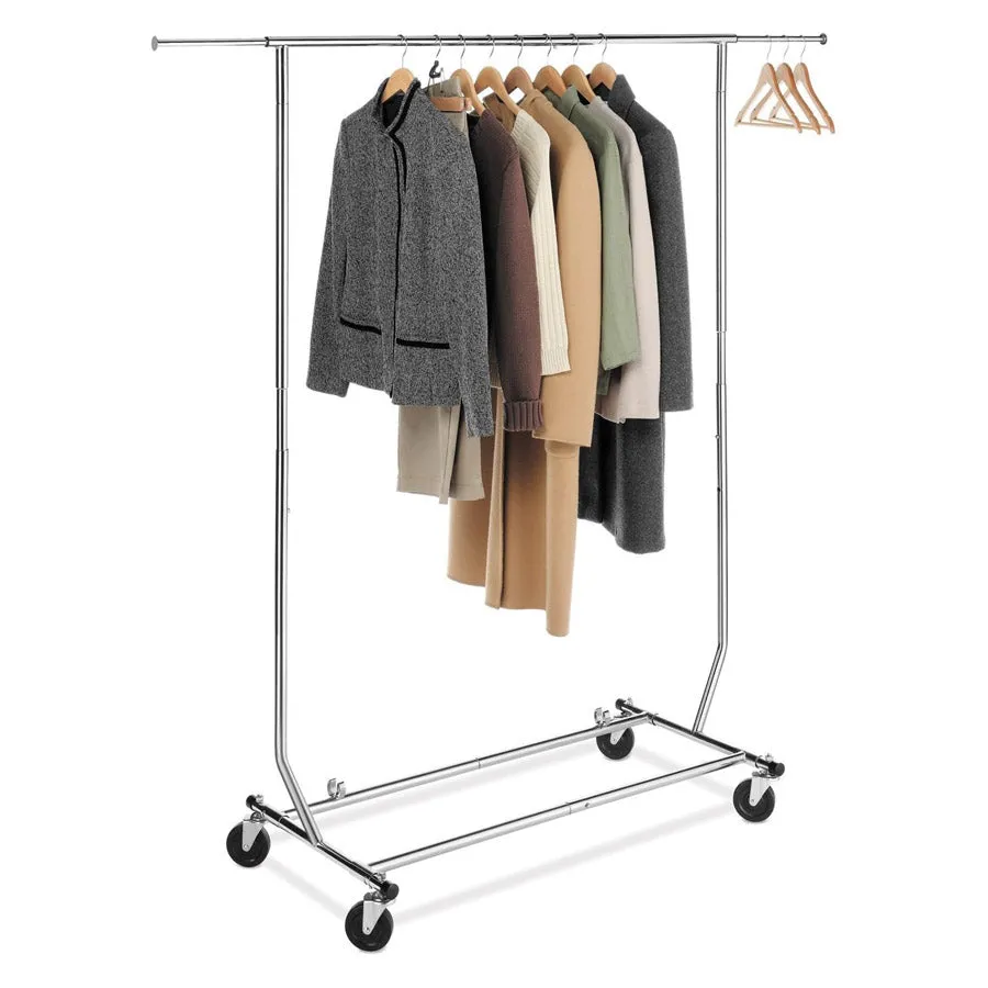 Commercial Chrome Garment Rack