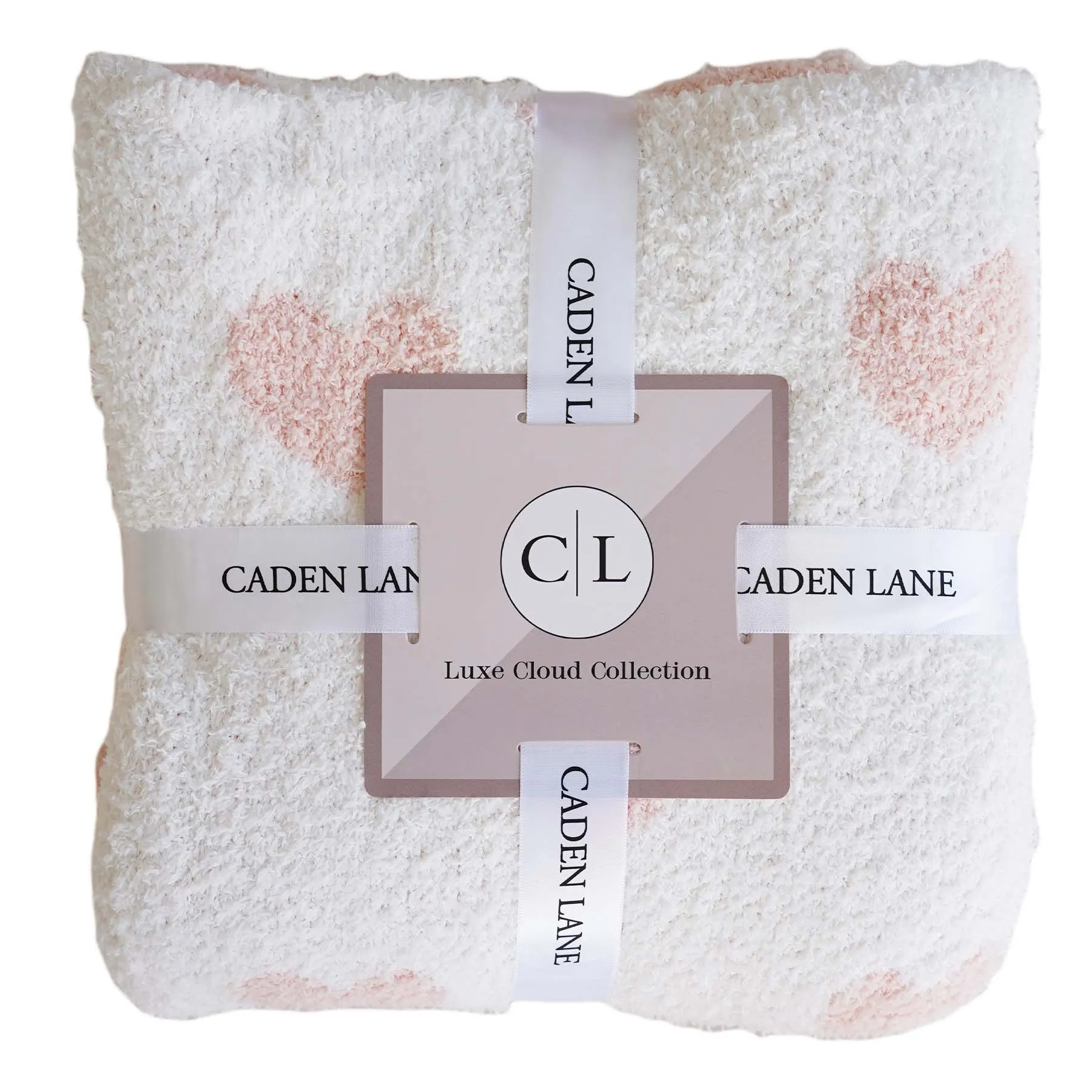 CuddleLane™ Luxe Blankets | Pearl Hearts