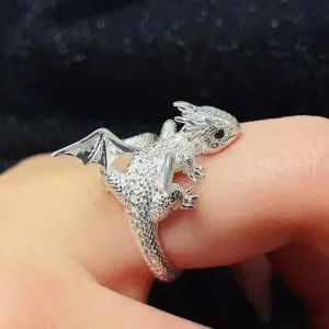 Dark Dragon Themed Ring