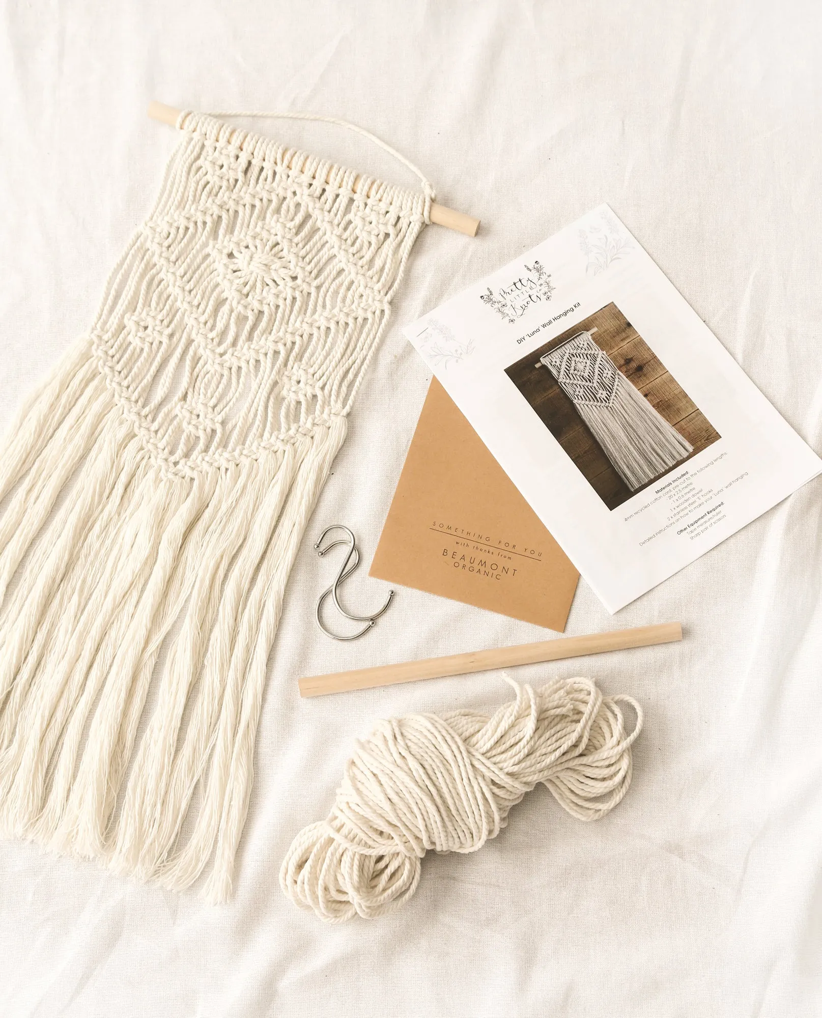 DIY 'Luna' Macrame Wall Hanging Kit