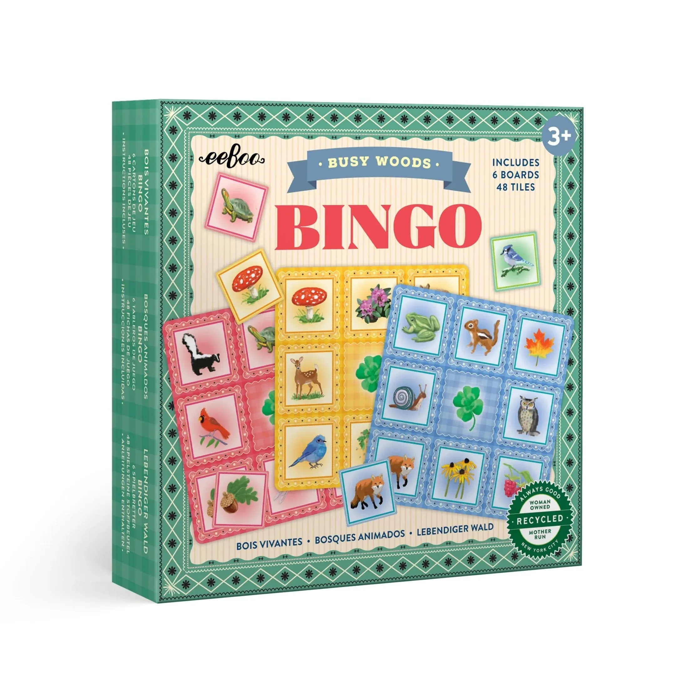 Eeboo | Busy Woods Bingo