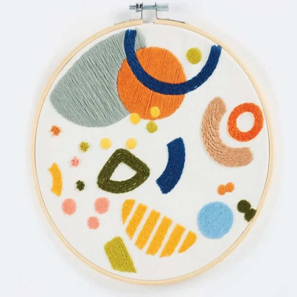 Embroidery Kit - Shapes