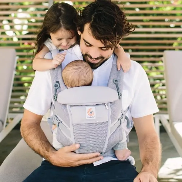 Ergobaby Adapt Carrier - Cool Air Mesh Pearl Grey