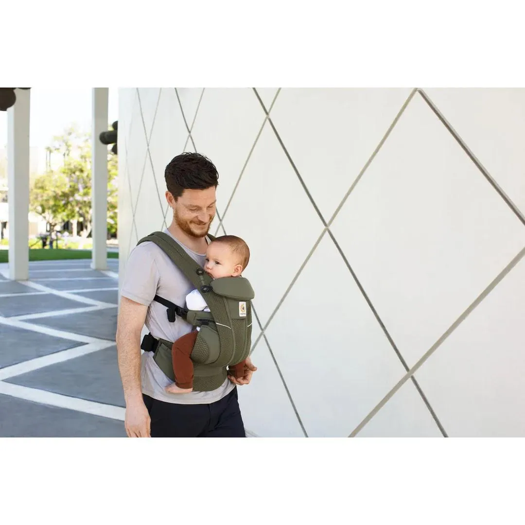 Ergobaby Omni Breeze Carrier - Olive Green (0-20kg)