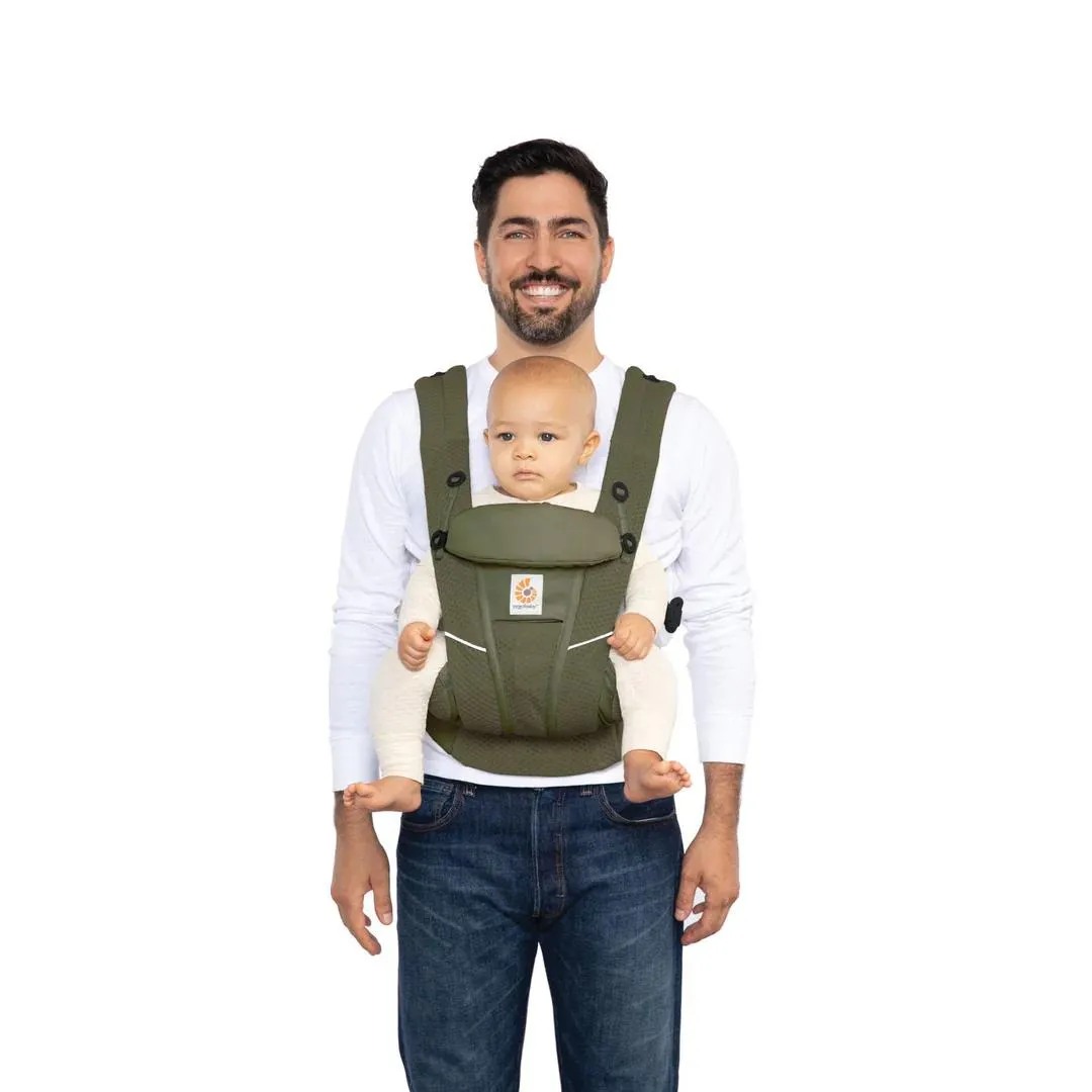 Ergobaby Omni Breeze Carrier - Olive Green (0-20kg)