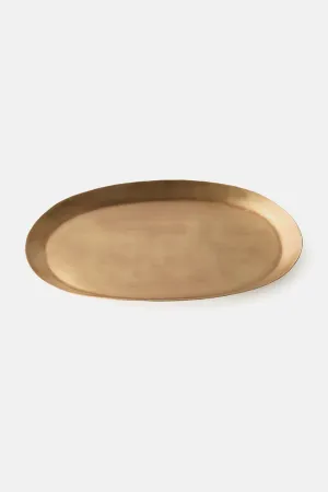 Fog Et Cetera Brass Medium Oval Tray