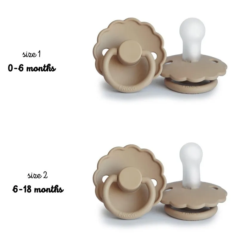 Frigg Coloured Pacifier - Chamomile 2 Pack