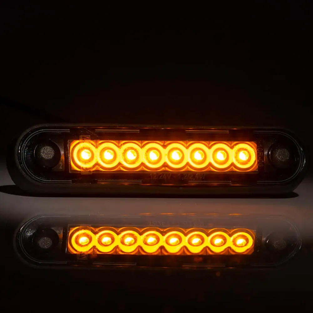 Fristom Long LED Marker Lights with Smoked Lens